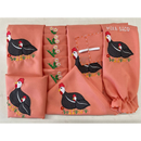 Kit Jogo de Cozinha 13 Peças Completo Com Cortina e Toalha de Mesa