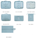 Kit 7 Pecas Bolsa Organizadoras Para Mala Roupas Bagagem Viagem