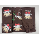 Kit Jogo de Cozinha 13 Peças Completo Com Cortina e Toalha de Mesa