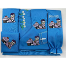 Kit Jogo de Cozinha 13 Peças Completo Com Cortina e Toalha de Mesa