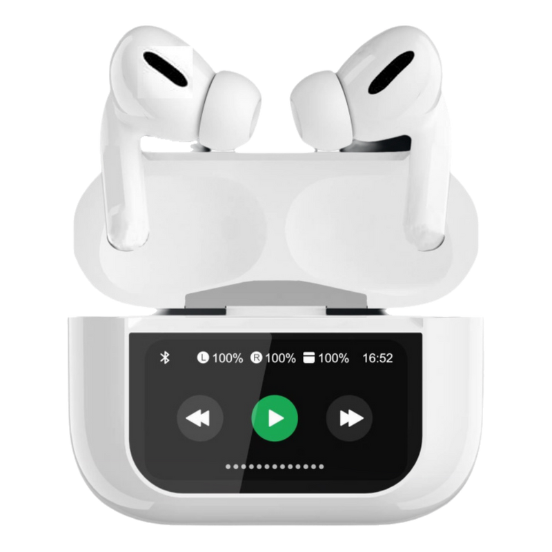 ANC Sem Fio Bluetooth 5.3 Fone De Ouvido Com Display Inteligente Hi-Fi Som À Prova Dwaterproof Água EQ Modo Transparente