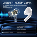 ANC Sem Fio Bluetooth 5.3 Fone De Ouvido Com Display Inteligente Hi-Fi Som À Prova Dwaterproof Água EQ Modo Transparente