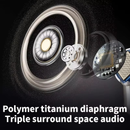 ANC Sem Fio Bluetooth 5.3 Fone De Ouvido Com Display Inteligente Hi-Fi Som À Prova Dwaterproof Água EQ Modo Transparente